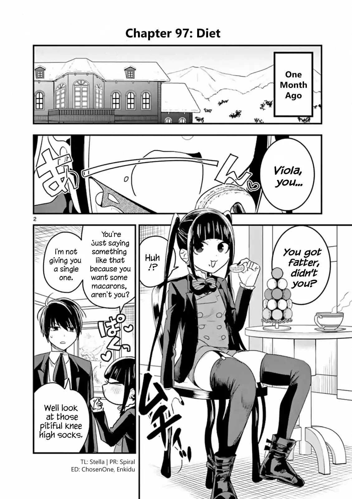 The Duke of Death and his Black Maid Chapter 97 page 2 - Chapter 97: Diet