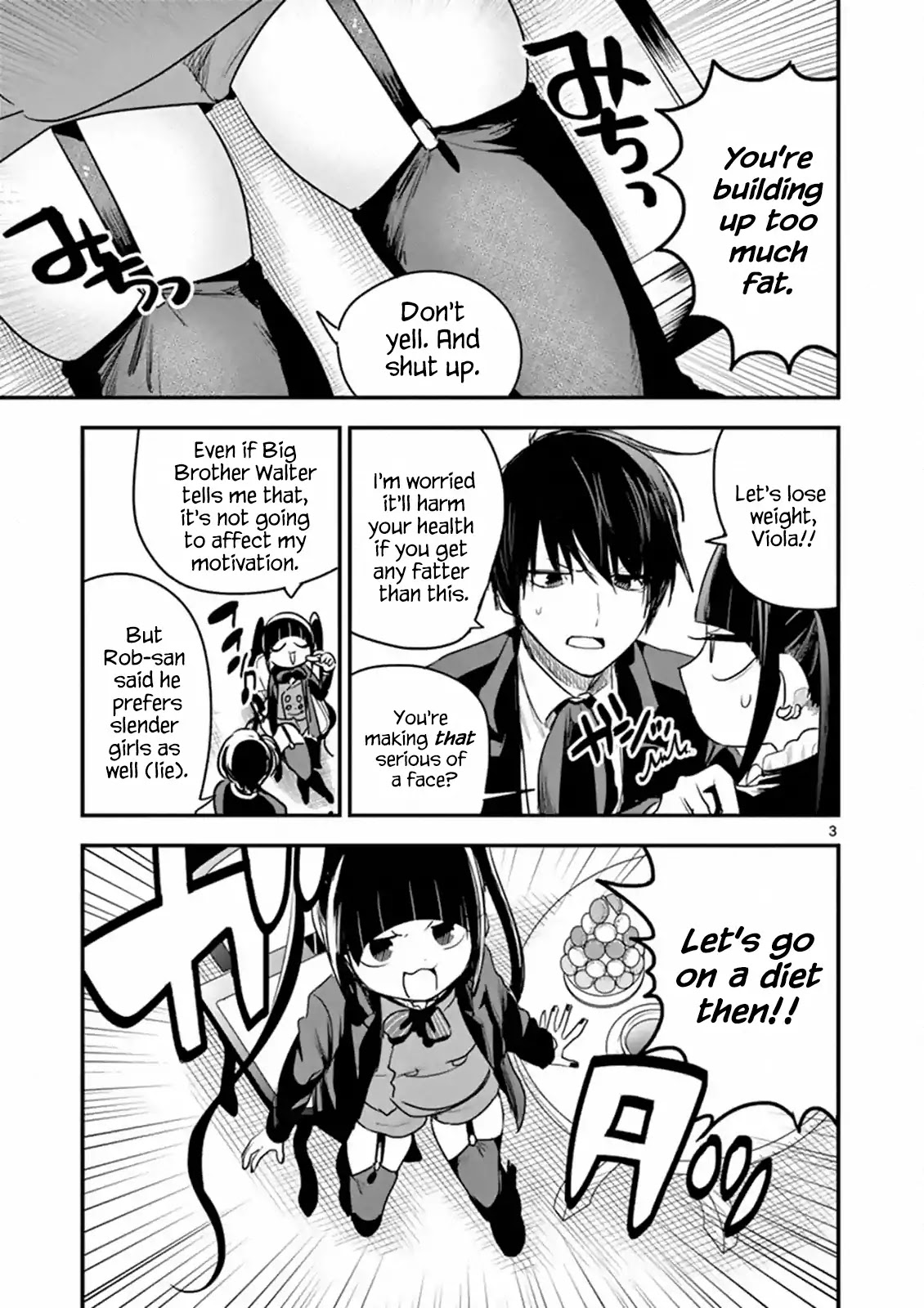 The Duke of Death and his Black Maid Chapter 97 page 3 - Chapter 97: Diet