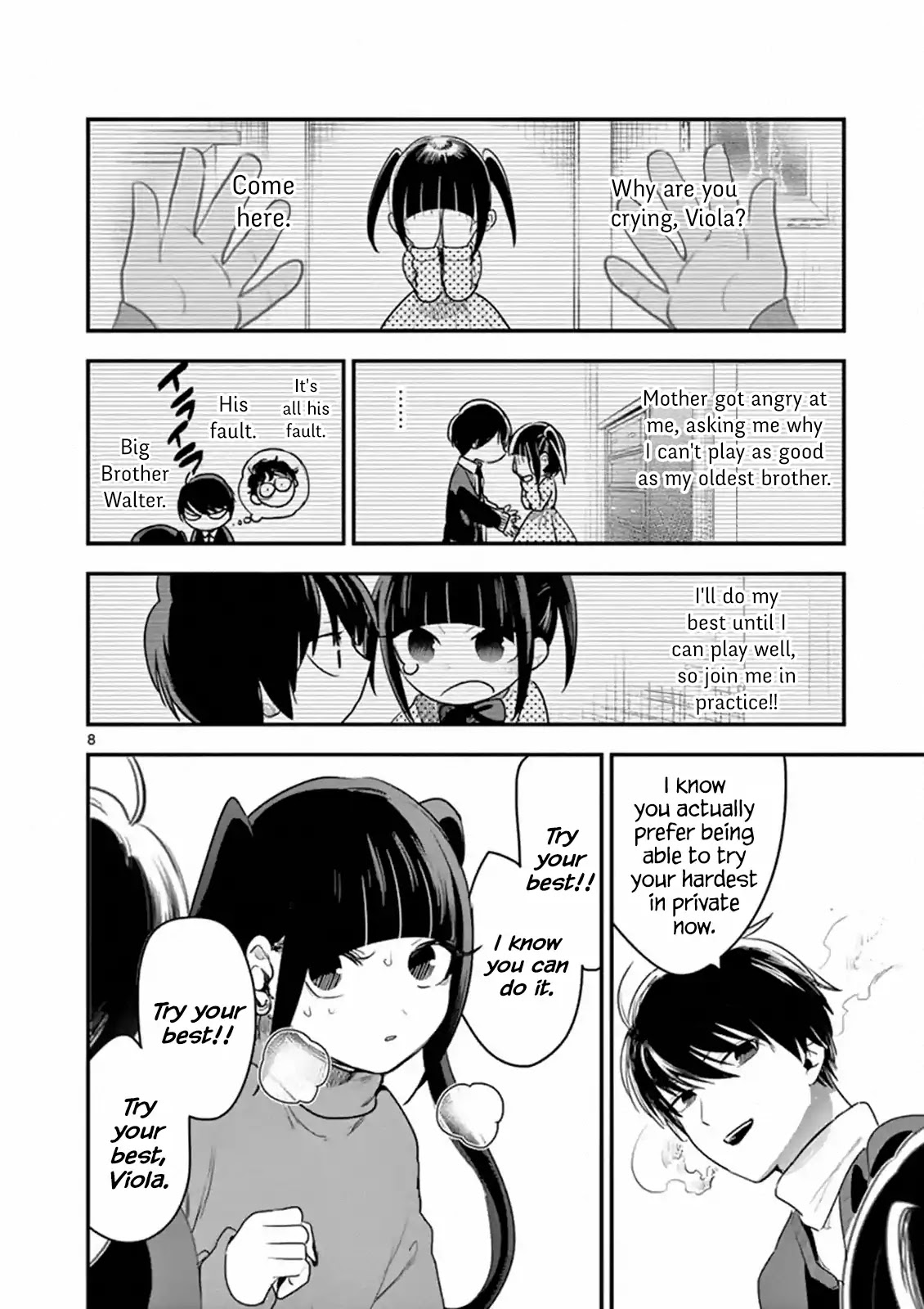 The Duke of Death and his Black Maid Chapter 97 page 8 - Chapter 97: Diet