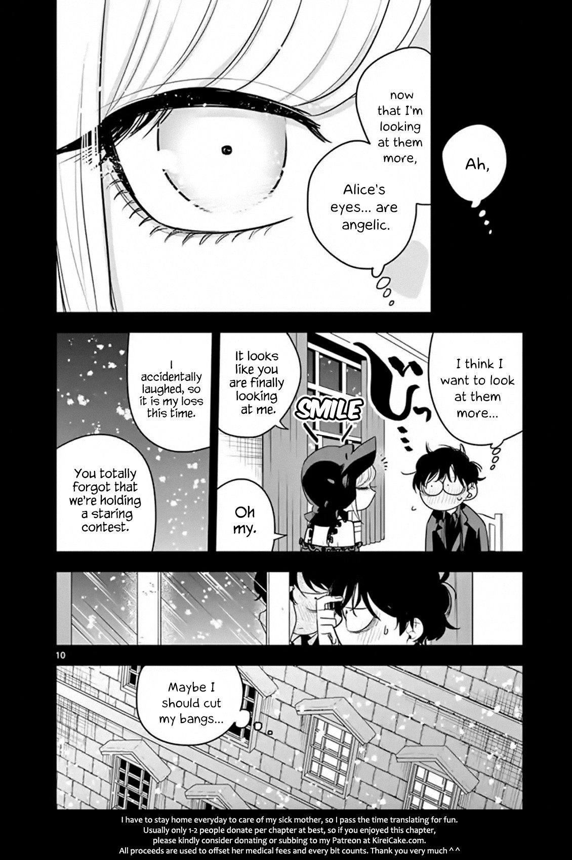 The Duke of Death and his Black Maid Chapter 98 page 10 - Chapter 98: Staring Contest