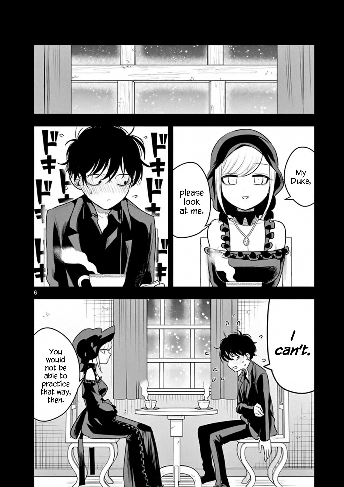 The Duke of Death and his Black Maid Chapter 98 page 6 - Chapter 98: Staring Contest