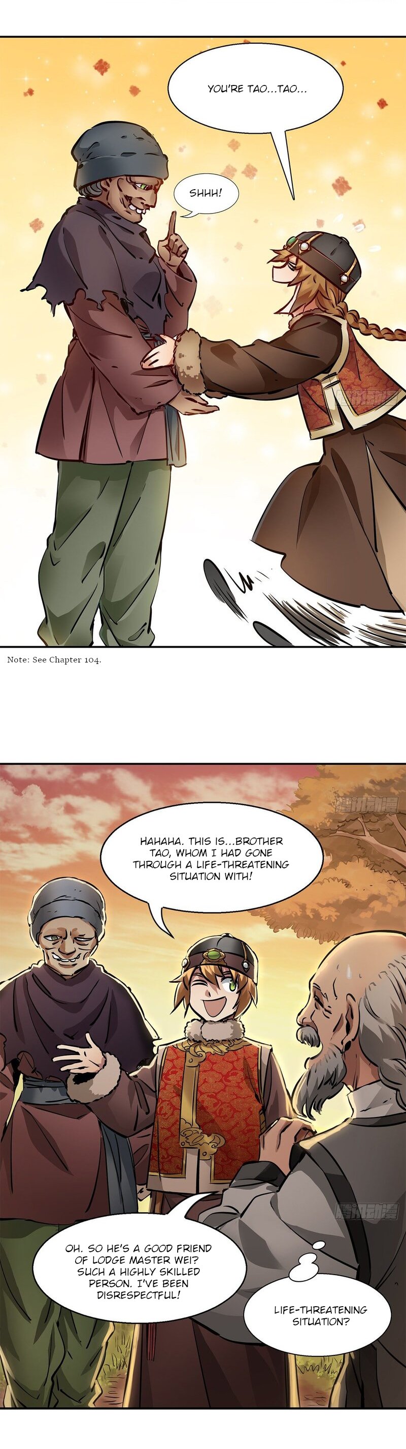 The Duke of the Mount Deer Chapter 111 page 17 - Chapter 111: It's A Friend, Not An Enemy
