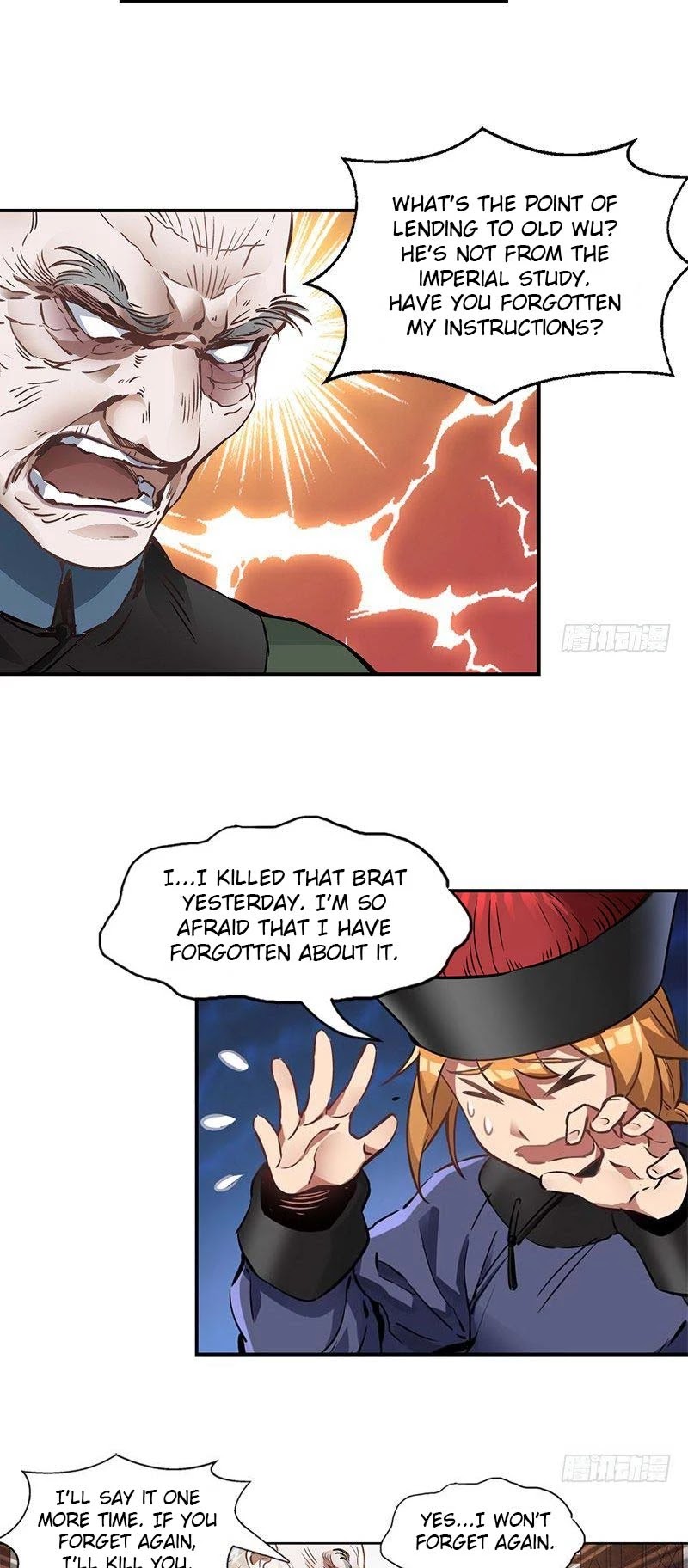 The Duke of the Mount Deer Chapter 14 page 21 - Chapter 14: Not Even A Whatever Horse Can Outrun A Spoken Word!