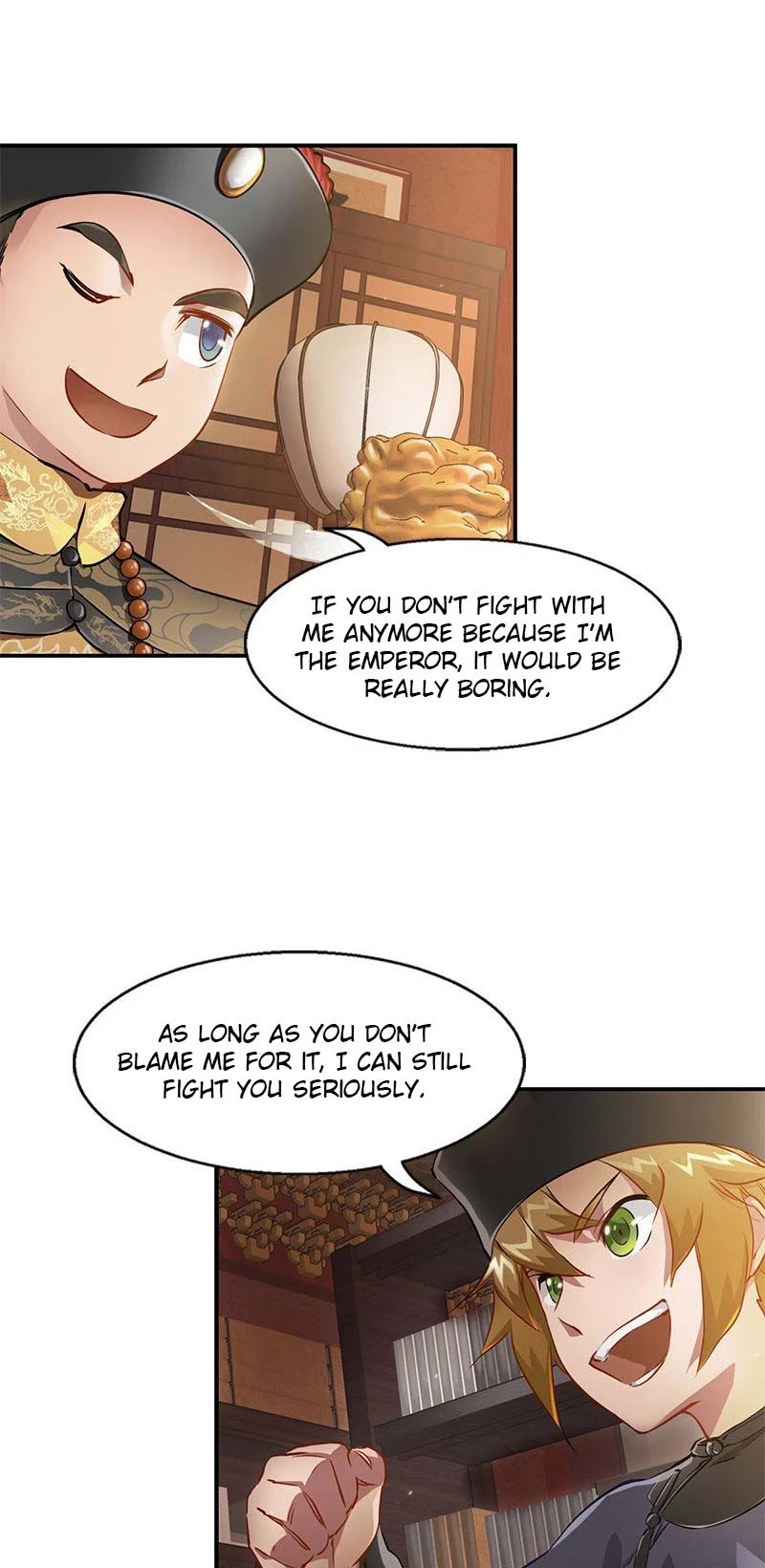 The Duke of the Mount Deer Chapter 19 page 10 - Chapter 19: I'll Beat You Up Even If You're The Emperor!