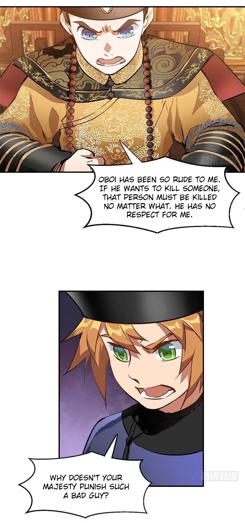 The Duke of the Mount Deer Chapter 19 page 15 - Chapter 19: I'll Beat You Up Even If You're The Emperor!