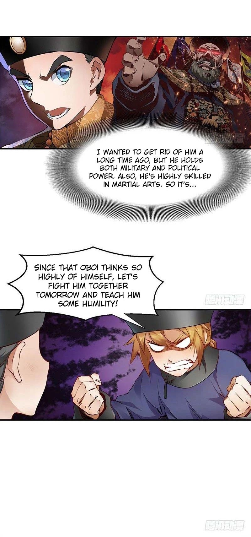 The Duke of the Mount Deer Chapter 19 page 16 - Chapter 19: I'll Beat You Up Even If You're The Emperor!