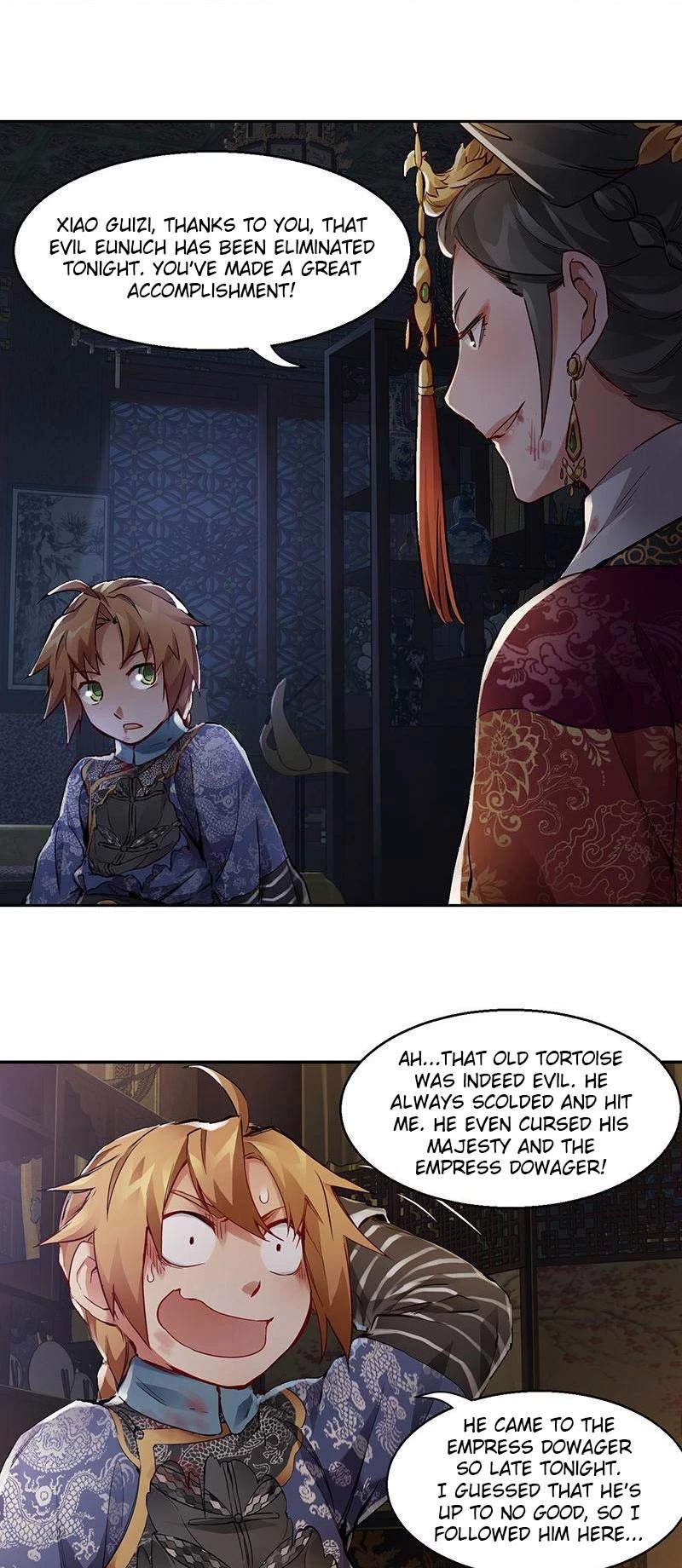 The Duke of the Mount Deer Chapter 34 page 11 - Chapter 34: Flee, Flee!