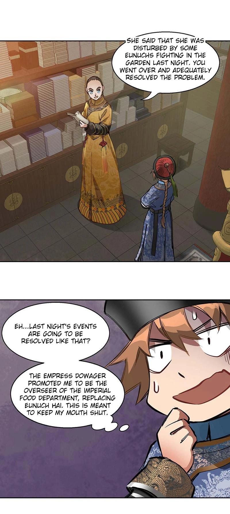 The Duke of the Mount Deer Chapter 34 page 21 - Chapter 34: Flee, Flee!
