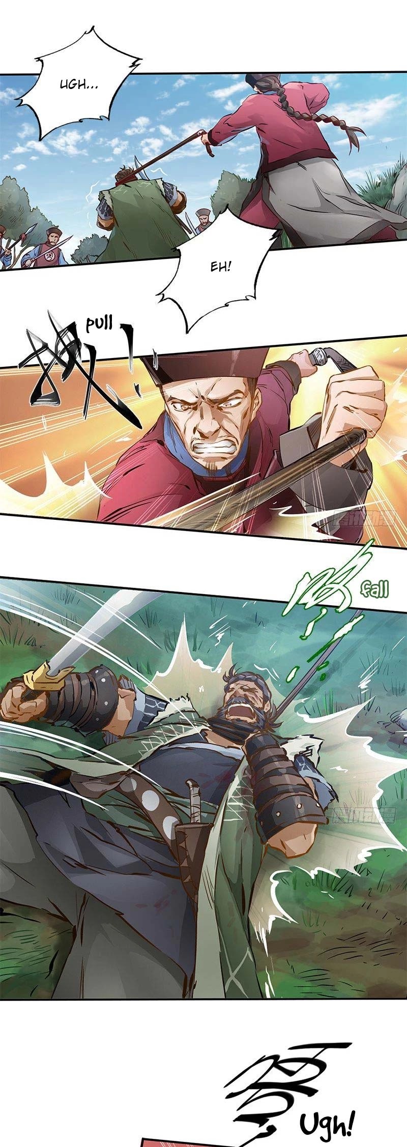 The Duke of the Mount Deer Chapter 5 page 14 - Chapter 5: I'll Send You To Hell! Take That!