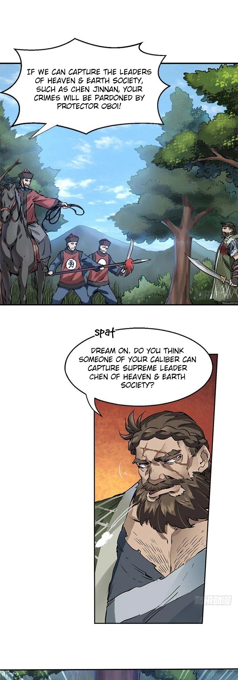 The Duke of the Mount Deer Chapter 5 page 8 - Chapter 5: I'll Send You To Hell! Take That!