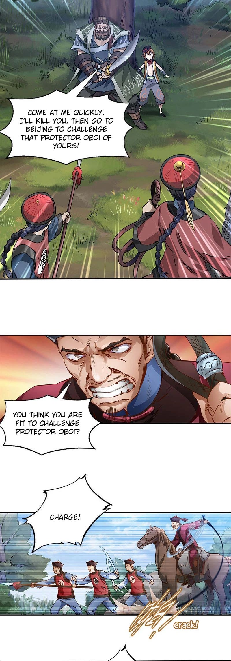 The Duke of the Mount Deer Chapter 5 page 9 - Chapter 5: I'll Send You To Hell! Take That!