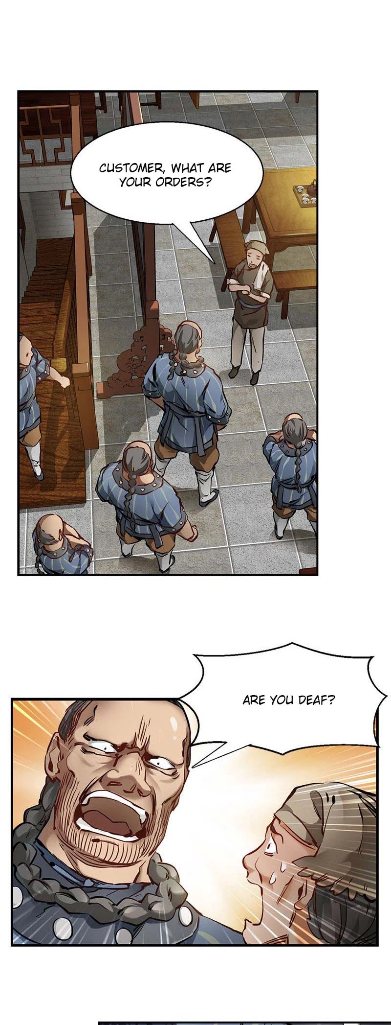 The Duke of the Mount Deer Chapter 7 page 13 - Chapter 7: One Versus Seven! Come On!