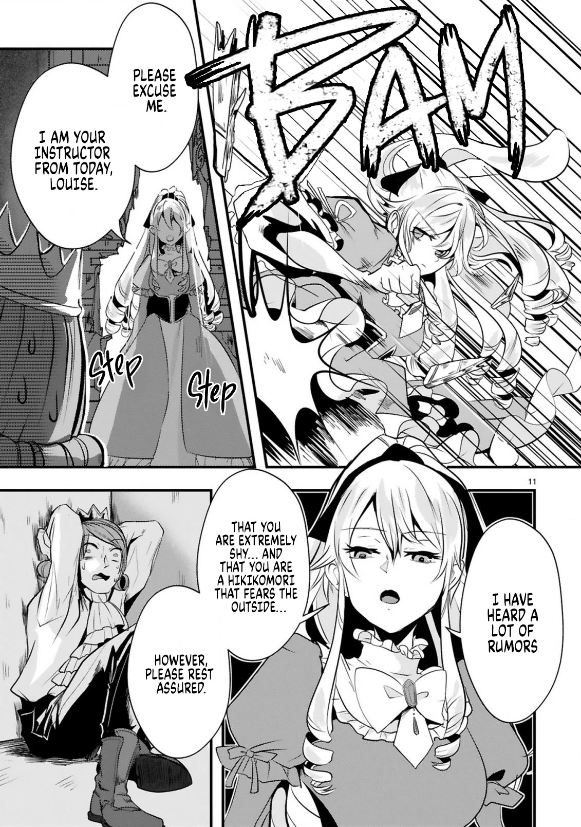 The Duke's Daughter Who Was a Villain in Her Previous Lives Was Entrusted With Training a Hikikomori Prince Chapter 1 page 12 - Chapter 1