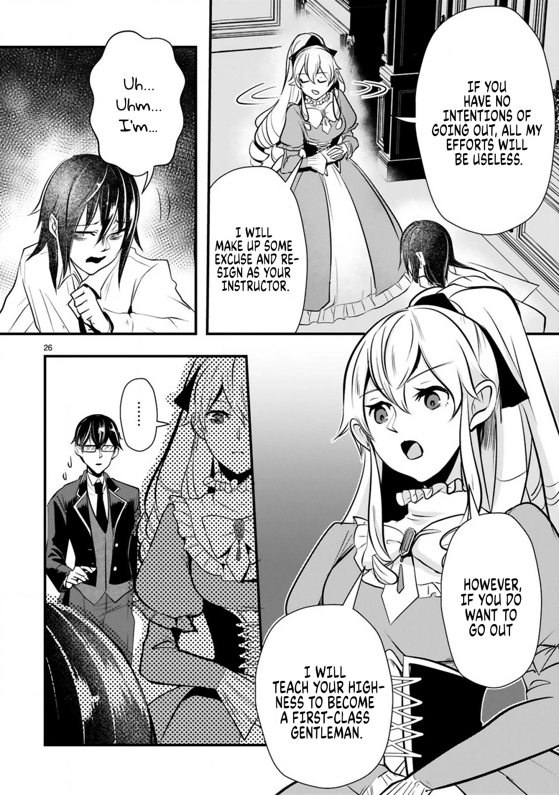 The Duke's Daughter Who Was a Villain in Her Previous Lives Was Entrusted With Training a Hikikomori Prince Chapter 1 page 27 - Chapter 1