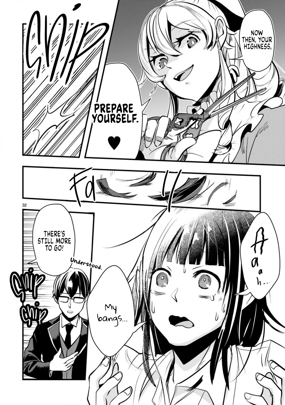 The Duke's Daughter Who Was a Villain in Her Previous Lives Was Entrusted With Training a Hikikomori Prince Chapter 1 page 33 - Chapter 1