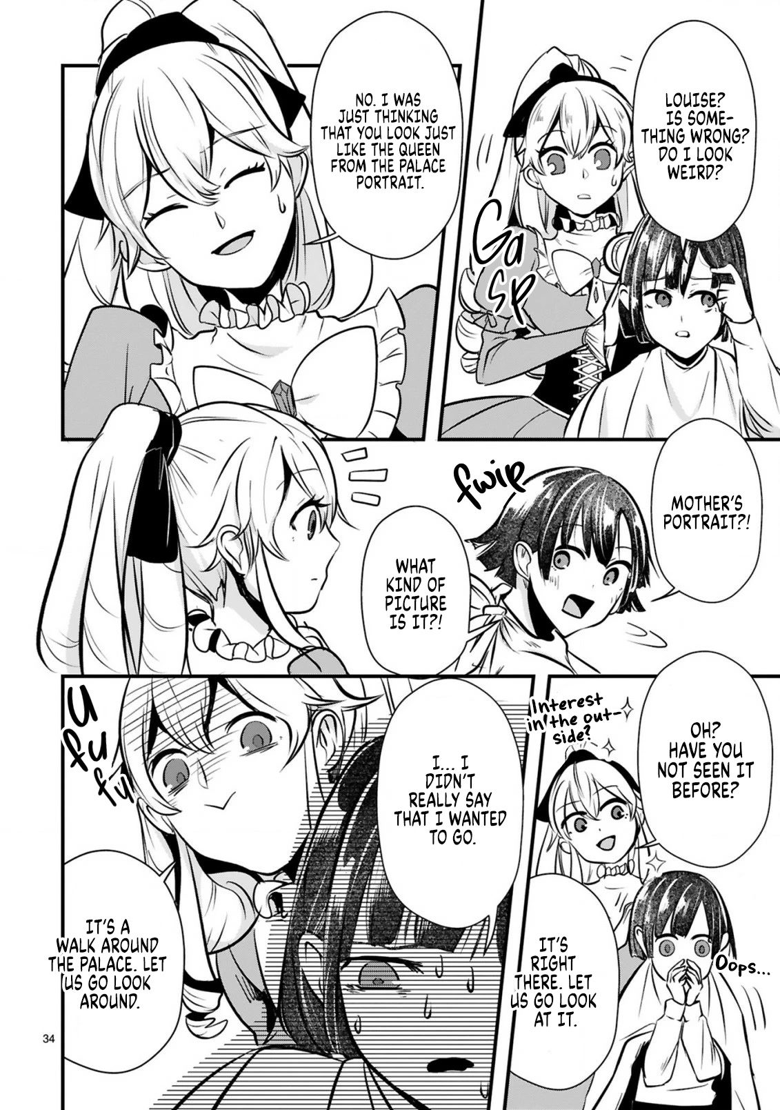 The Duke's Daughter Who Was a Villain in Her Previous Lives Was Entrusted With Training a Hikikomori Prince Chapter 1 page 35 - Chapter 1