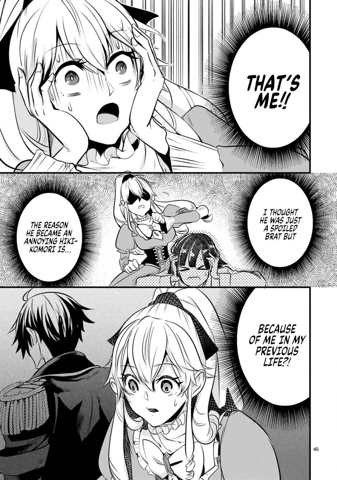 The Duke's Daughter Who Was a Villain in Her Previous Lives Was Entrusted With Training a Hikikomori Prince Chapter 1 page 46 - Chapter 1