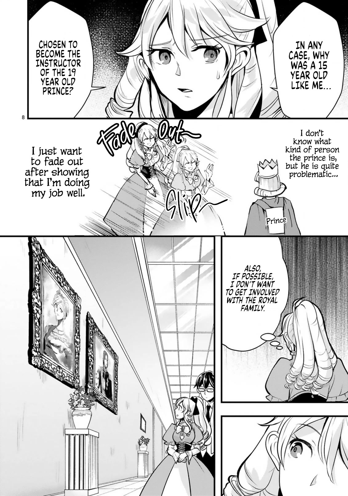 The Duke's Daughter Who Was a Villain in Her Previous Lives Was Entrusted With Training a Hikikomori Prince Chapter 1 page 9 - Chapter 1