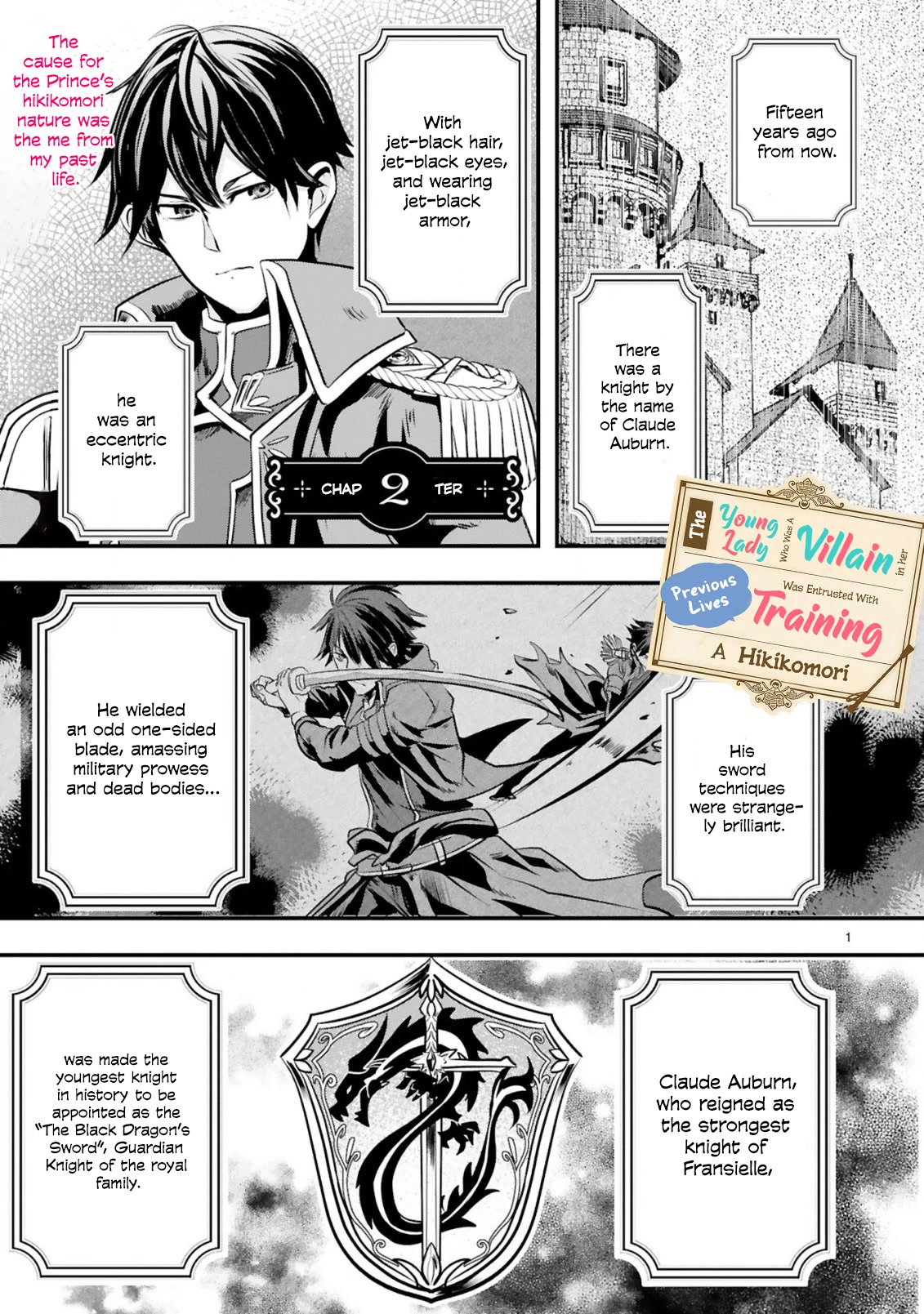 The Duke's Daughter Who Was a Villain in Her Previous Lives Was Entrusted With Training a Hikikomori Prince Chapter 2 page 2 - Chapter 2
