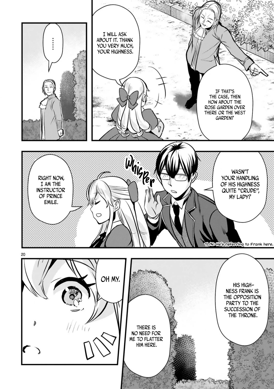 The Duke's Daughter Who Was a Villain in Her Previous Lives Was Entrusted With Training a Hikikomori Prince Chapter 2 page 21 - Chapter 2