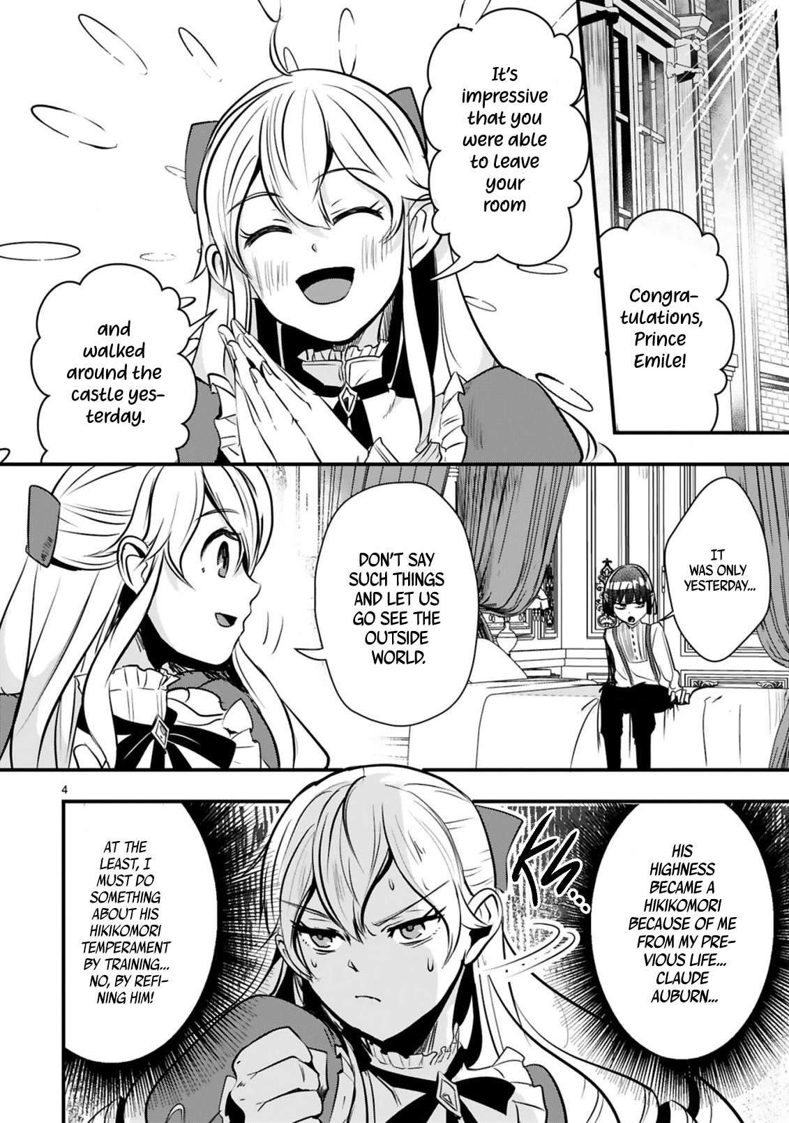 The Duke's Daughter Who Was a Villain in Her Previous Lives Was Entrusted With Training a Hikikomori Prince Chapter 2 page 5 - Chapter 2