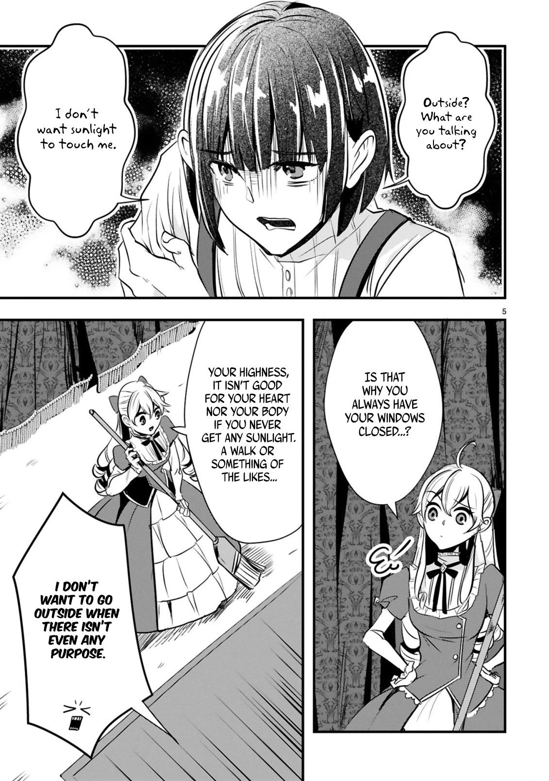 The Duke's Daughter Who Was a Villain in Her Previous Lives Was Entrusted With Training a Hikikomori Prince Chapter 2 page 6 - Chapter 2
