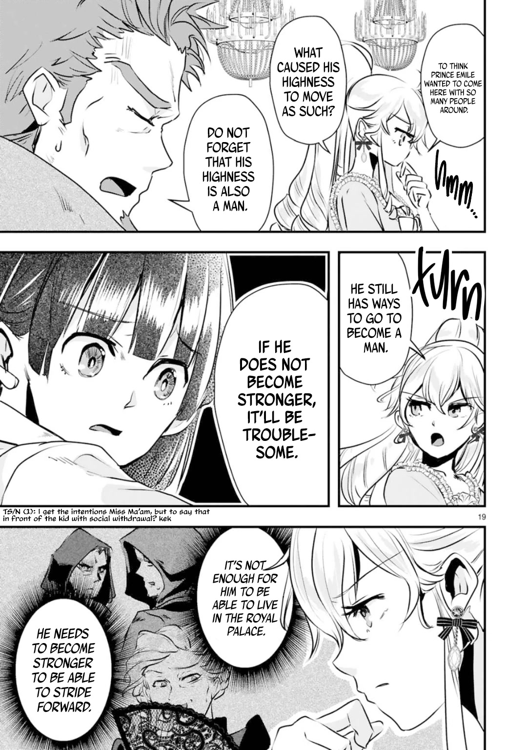 The Duke's Daughter Who Was a Villain in Her Previous Lives Was Entrusted With Training a Hikikomori Prince Chapter 7 page 22 - Chapter 7