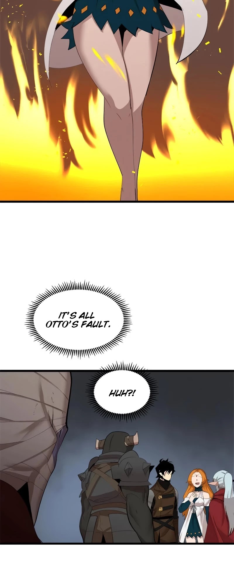 The Dungeon Master Chapter 77 page 13 - Chapter 77: "wear small shoes"
