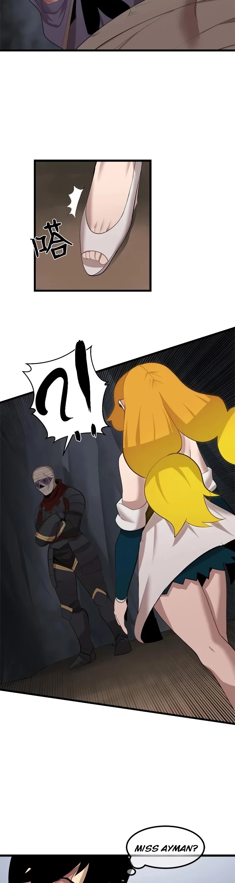 The Dungeon Master Chapter 77 page 15 - Chapter 77: "wear small shoes"