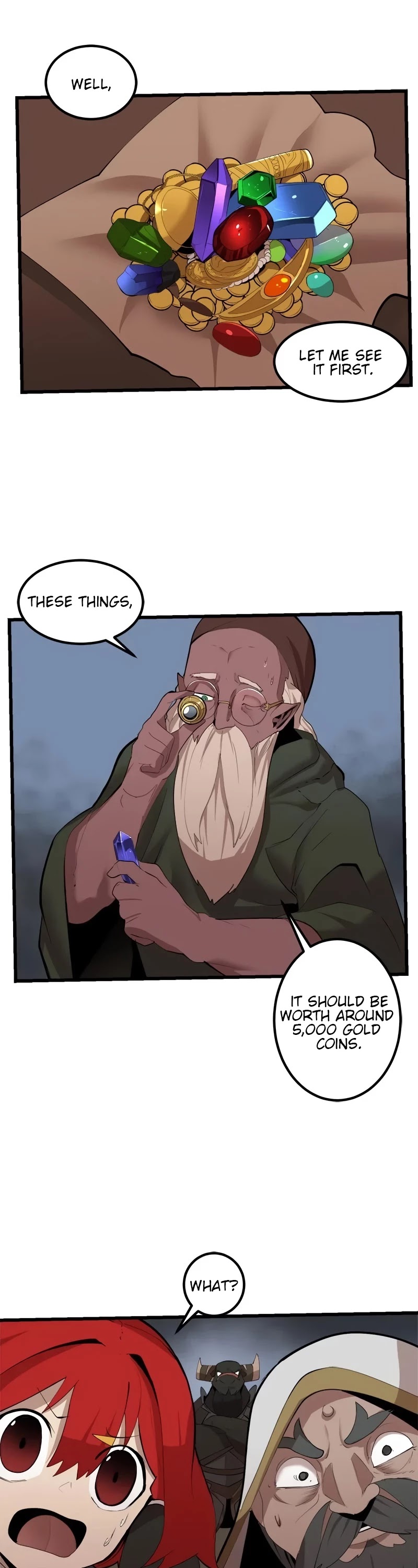 The Dungeon Master Chapter 77 page 2 - Chapter 77: "wear small shoes"