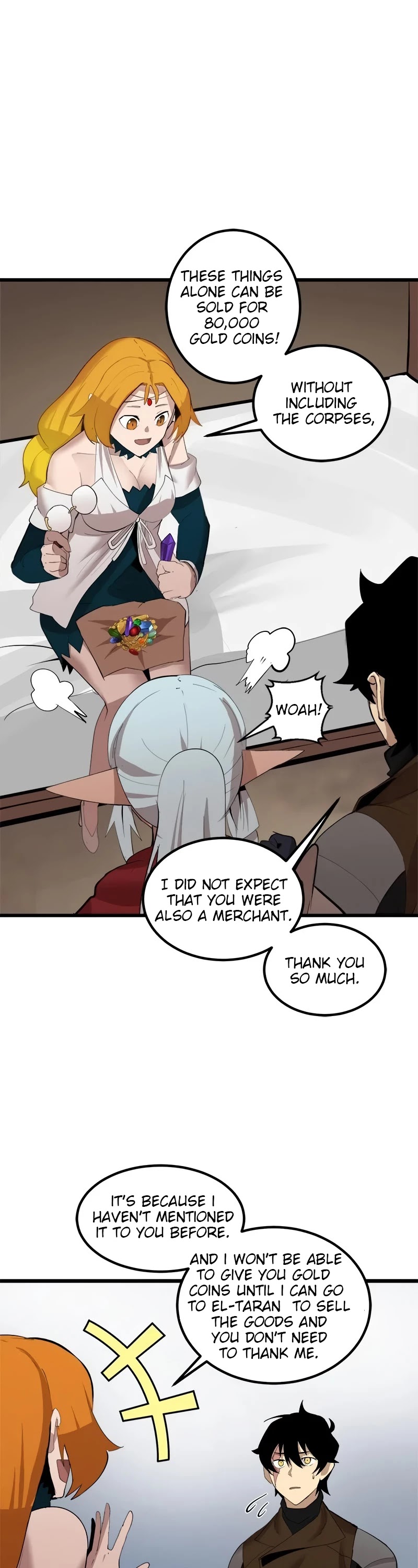 The Dungeon Master Chapter 77 page 23 - Chapter 77: "wear small shoes"