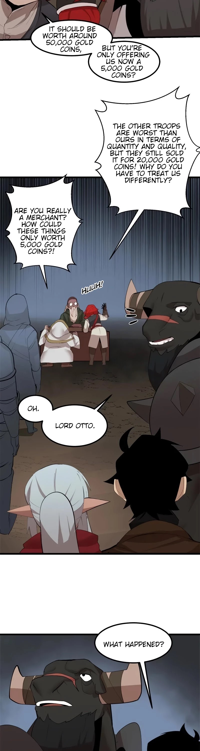 The Dungeon Master Chapter 77 page 3 - Chapter 77: "wear small shoes"