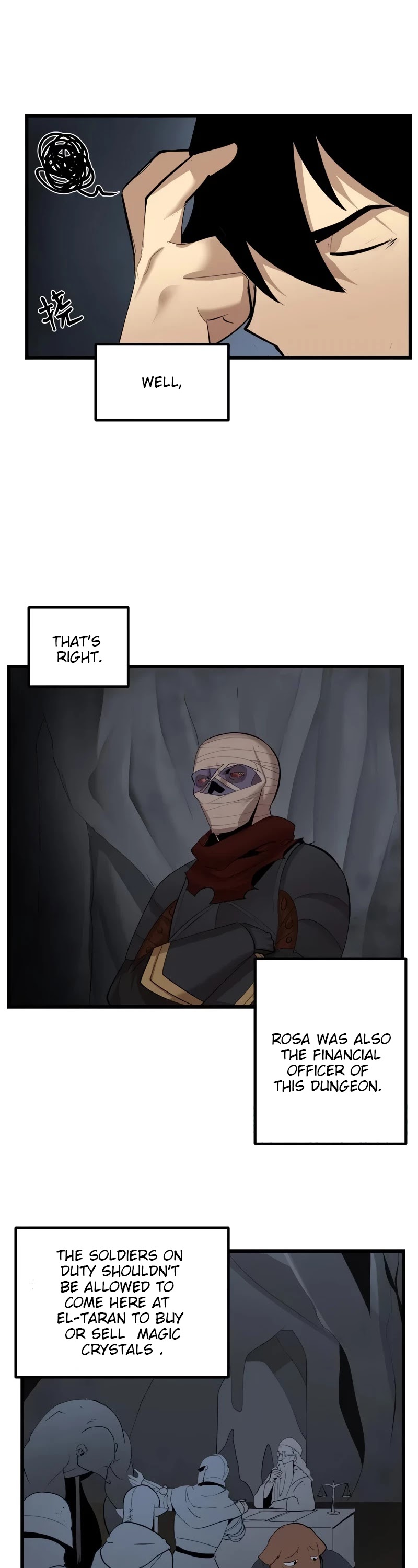 The Dungeon Master Chapter 77 page 6 - Chapter 77: "wear small shoes"