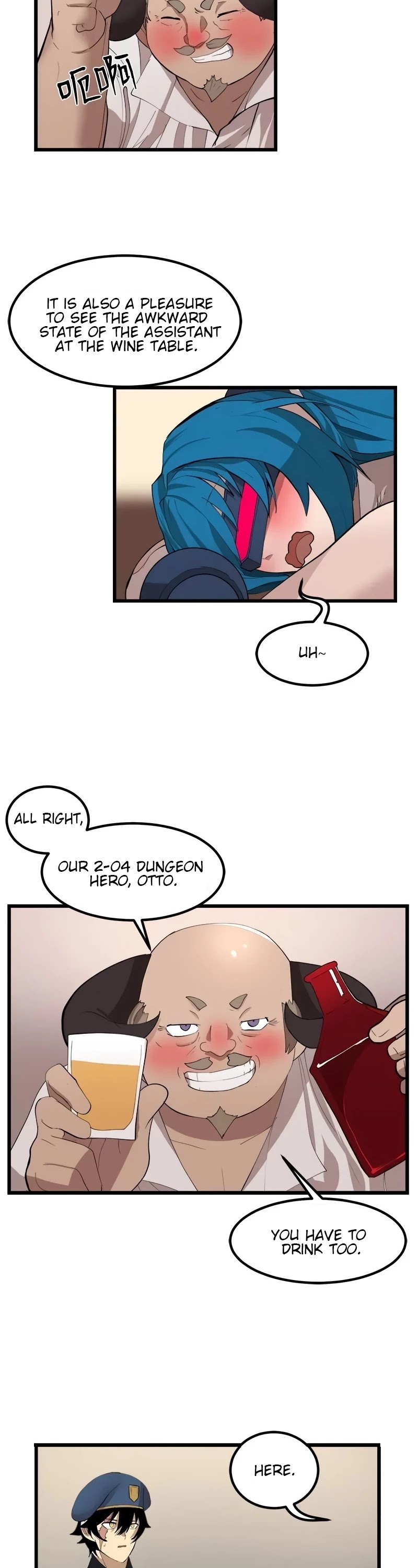 The Dungeon Master Chapter 79 page 3 - Chapter 79: "straight to the point"