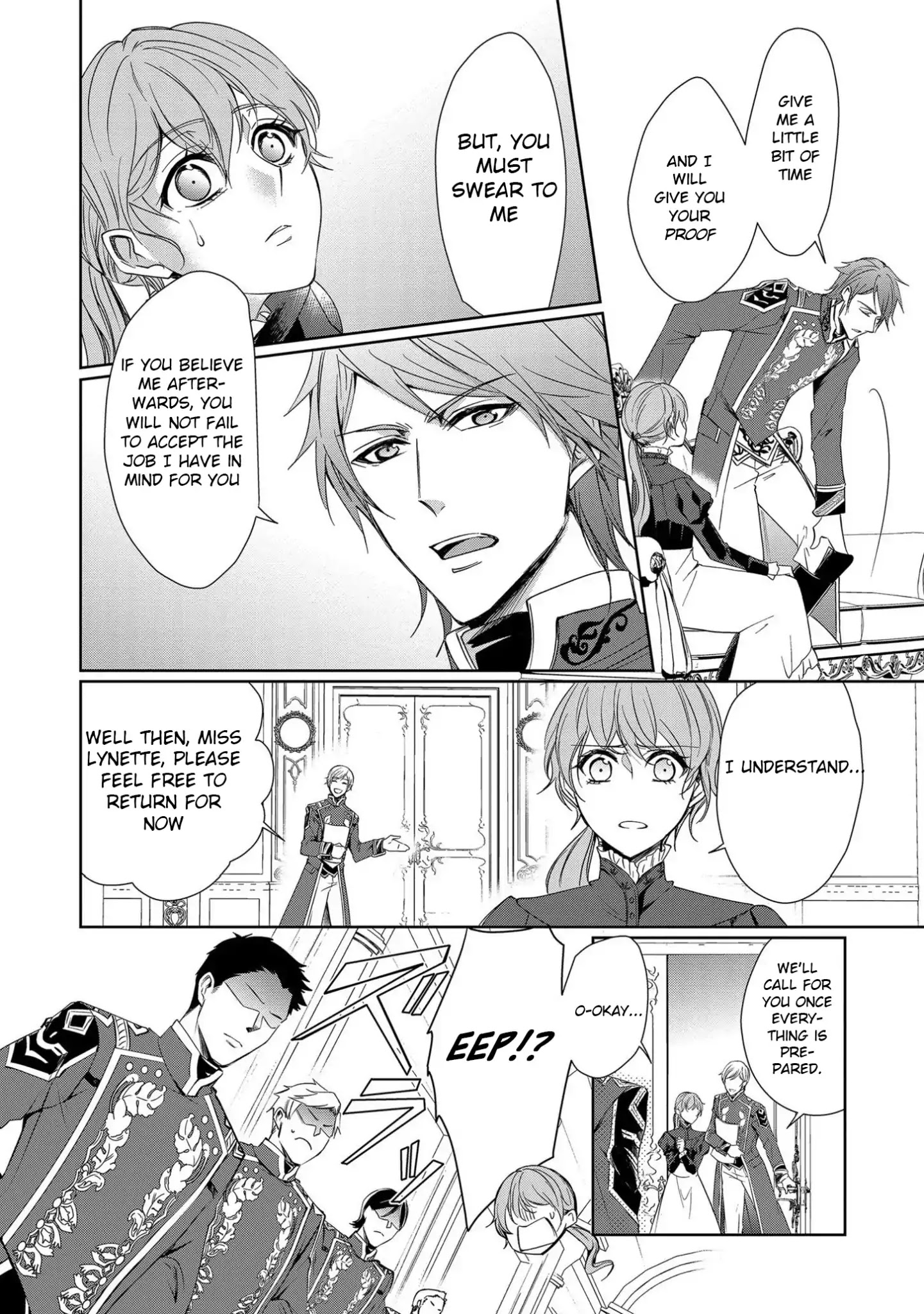The Earl's Daughter was Suddenly Employed as the Crown Prince's Fiancée Chapter 1 page 20 - Chapter 1