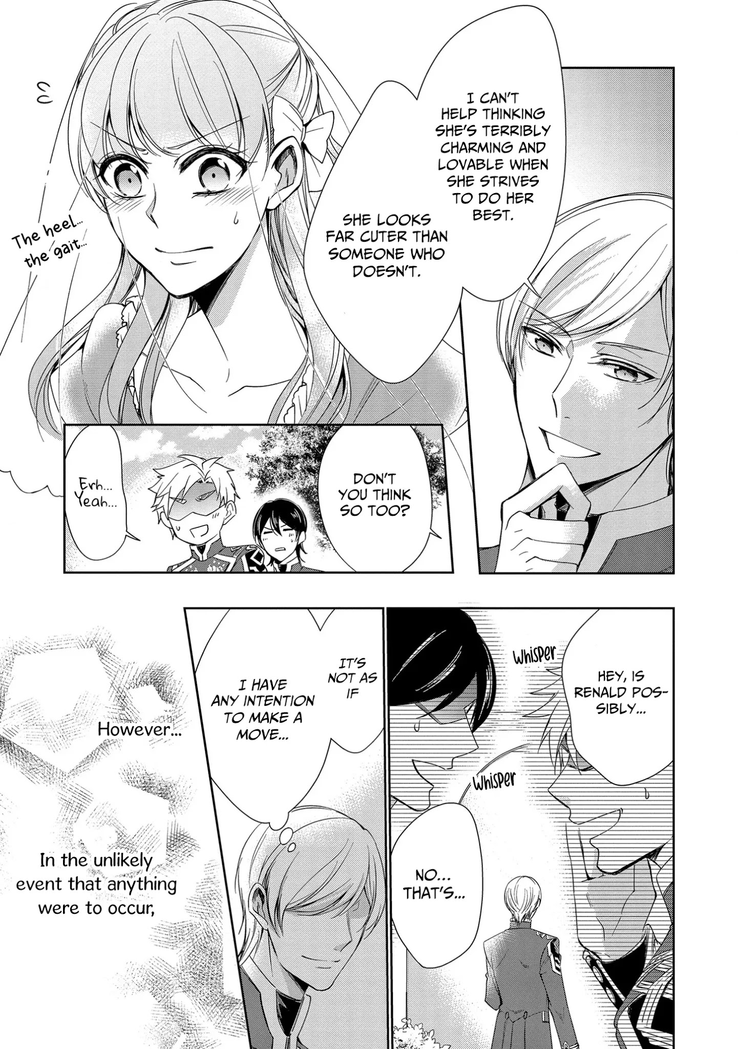 The Earl's Daughter was Suddenly Employed as the Crown Prince's Fiancée Chapter 12.5 page 8 - Chapter 12.5
