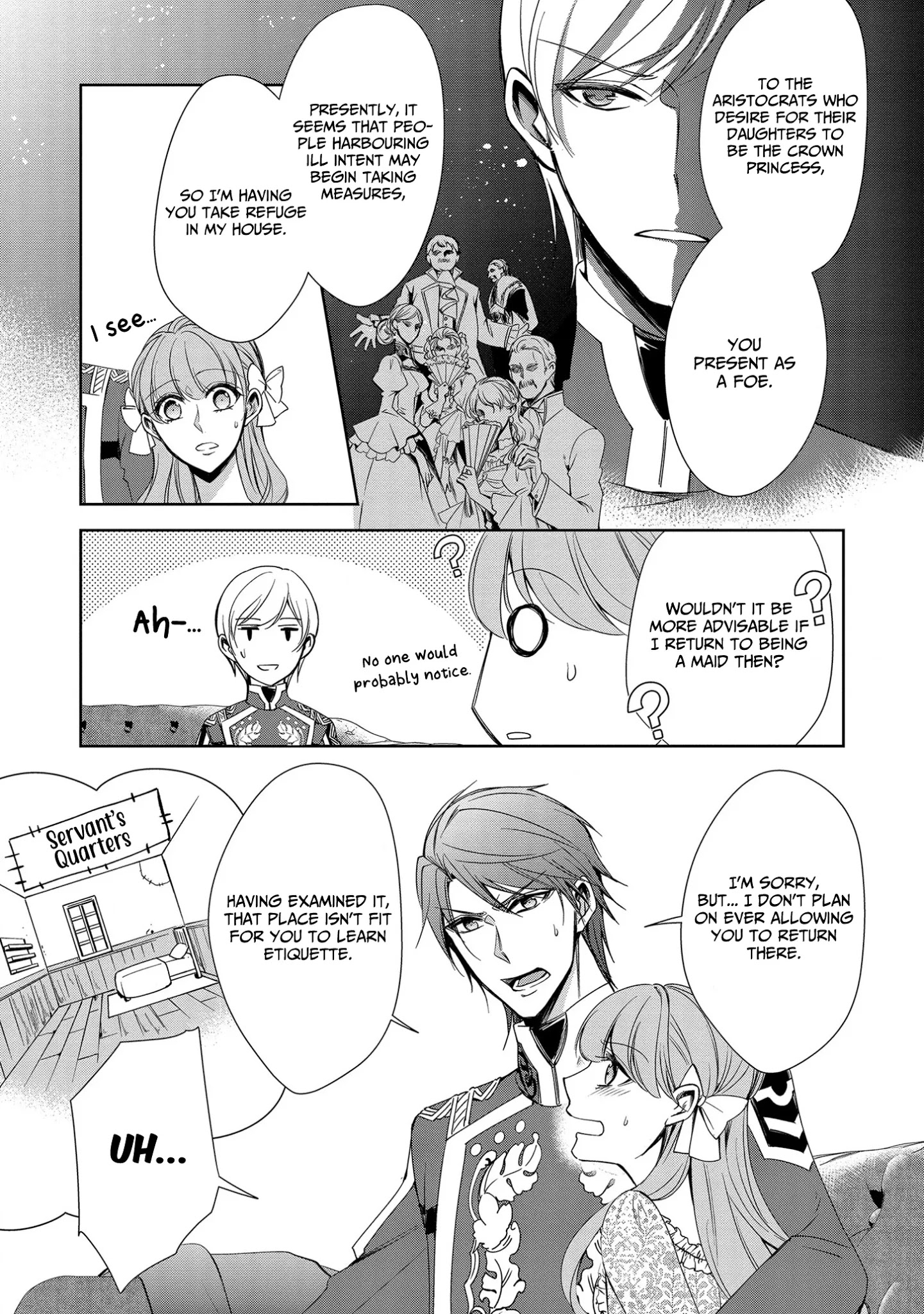 The Earl's Daughter was Suddenly Employed as the Crown Prince's Fiancée Chapter 13 page 10 - Chapter 13