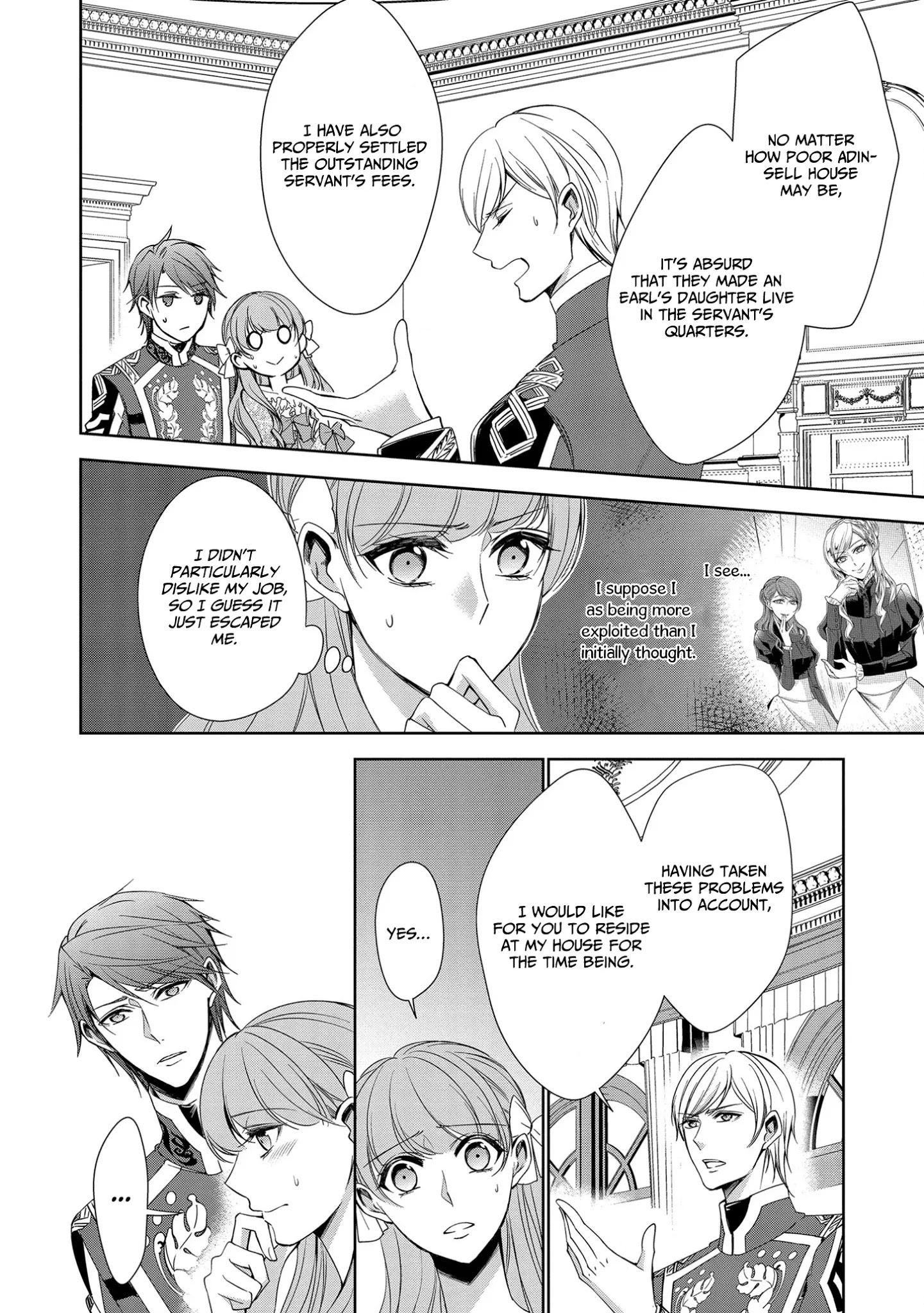 The Earl's Daughter was Suddenly Employed as the Crown Prince's Fiancée Chapter 13 page 11 - Chapter 13