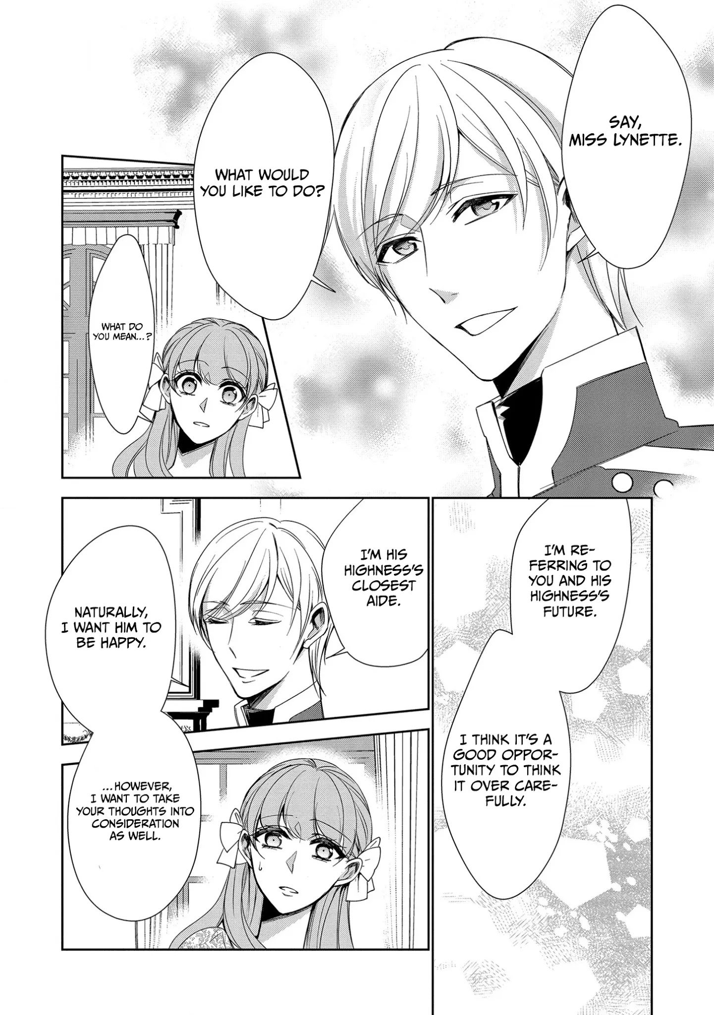The Earl's Daughter was Suddenly Employed as the Crown Prince's Fiancée Chapter 13 page 21 - Chapter 13