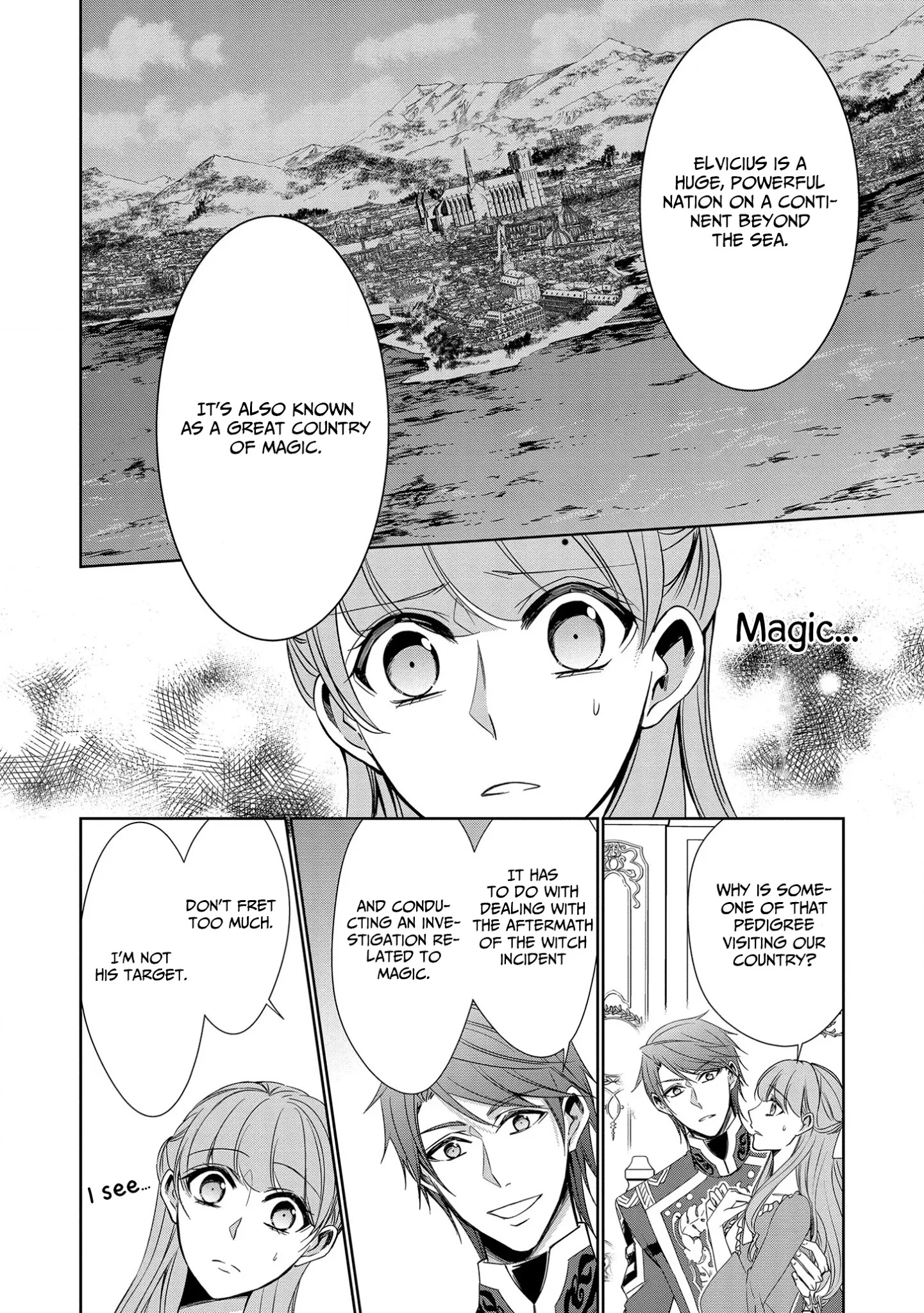 The Earl's Daughter was Suddenly Employed as the Crown Prince's Fiancée Chapter 13 page 37 - Chapter 13