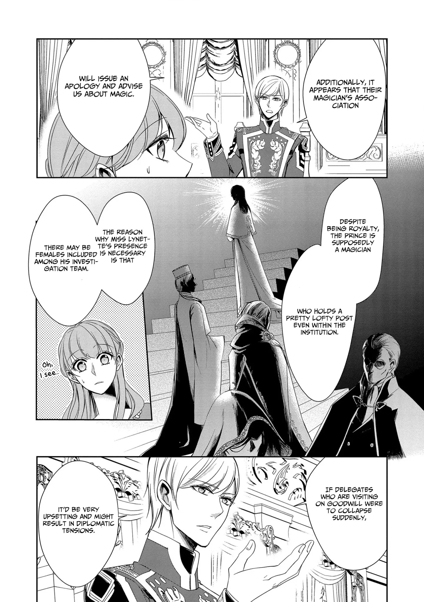 The Earl's Daughter was Suddenly Employed as the Crown Prince's Fiancée Chapter 13 page 38 - Chapter 13