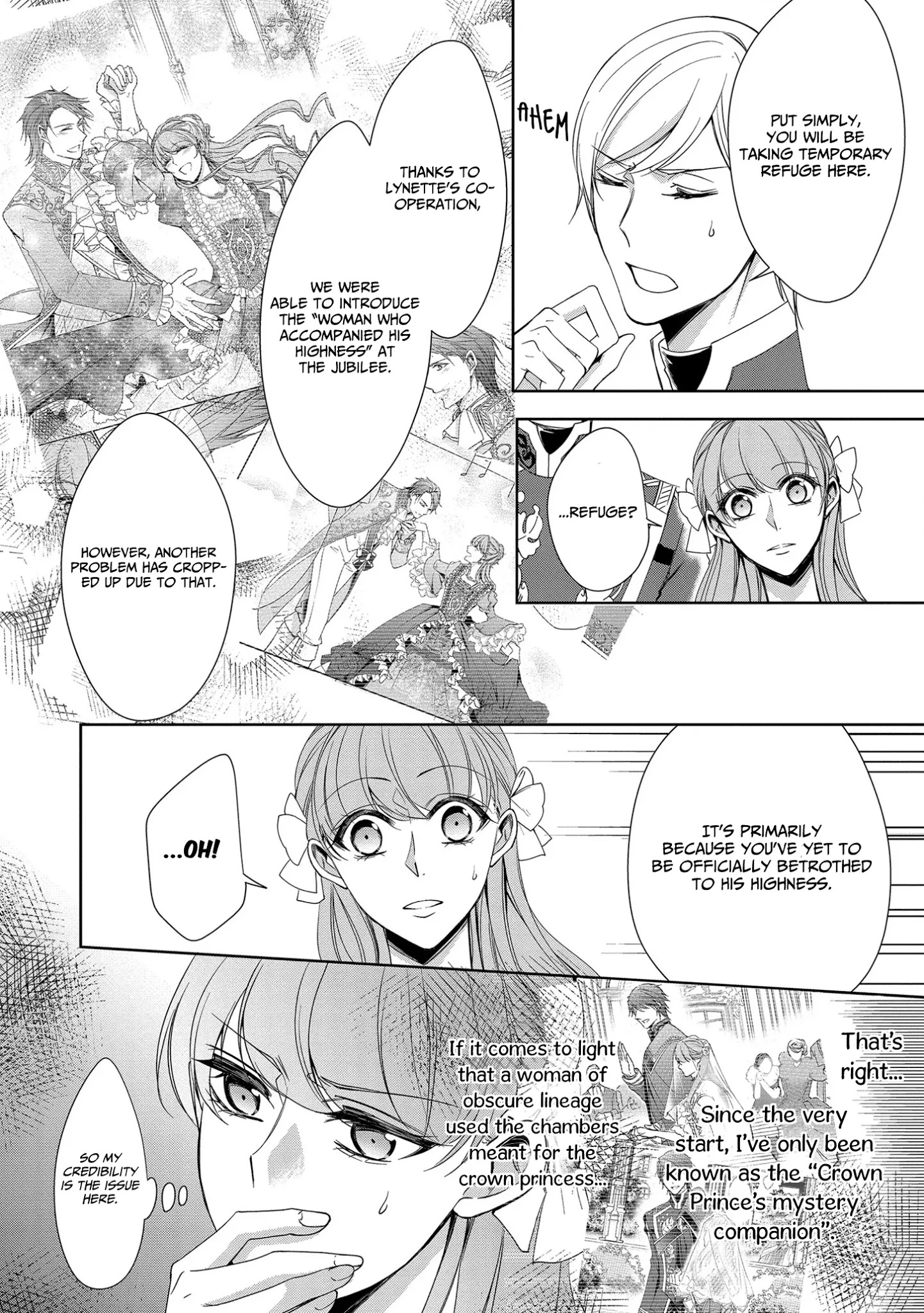 The Earl's Daughter was Suddenly Employed as the Crown Prince's Fiancée Chapter 13 page 9 - Chapter 13