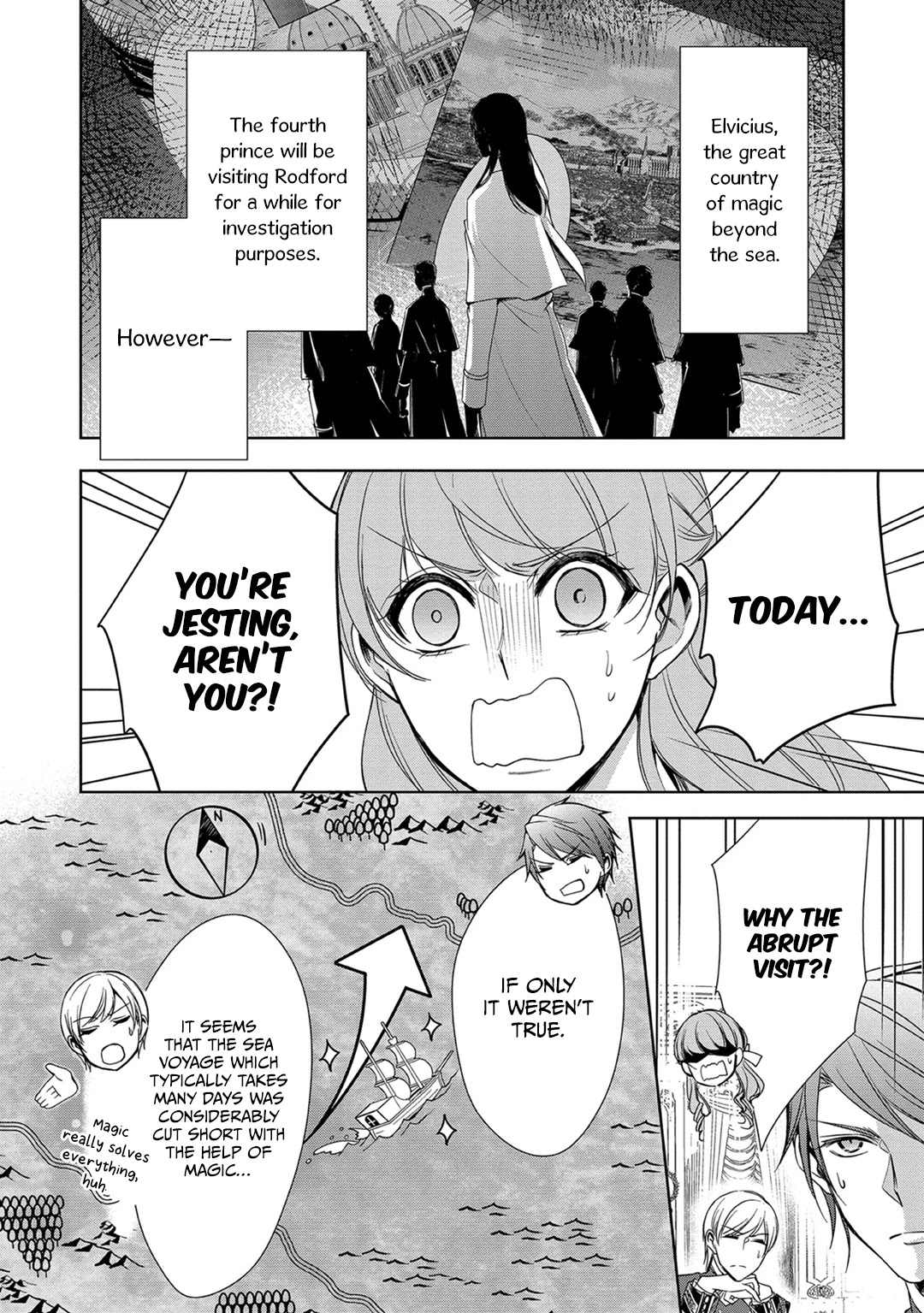 The Earl's Daughter was Suddenly Employed as the Crown Prince's Fiancée Chapter 14 page 3 - Chapter 14