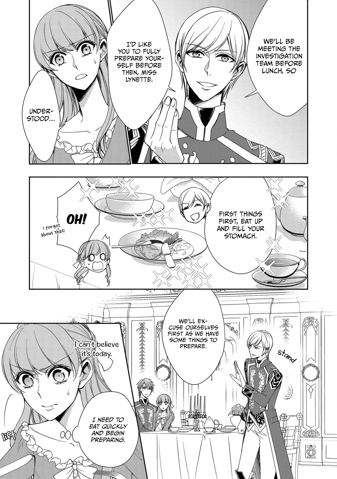 The Earl's Daughter was Suddenly Employed as the Crown Prince's Fiancée Chapter 14 page 4 - Chapter 14