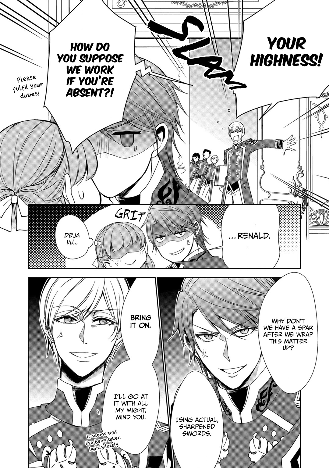 The Earl's Daughter was Suddenly Employed as the Crown Prince's Fiancée Chapter 14 page 7 - Chapter 14