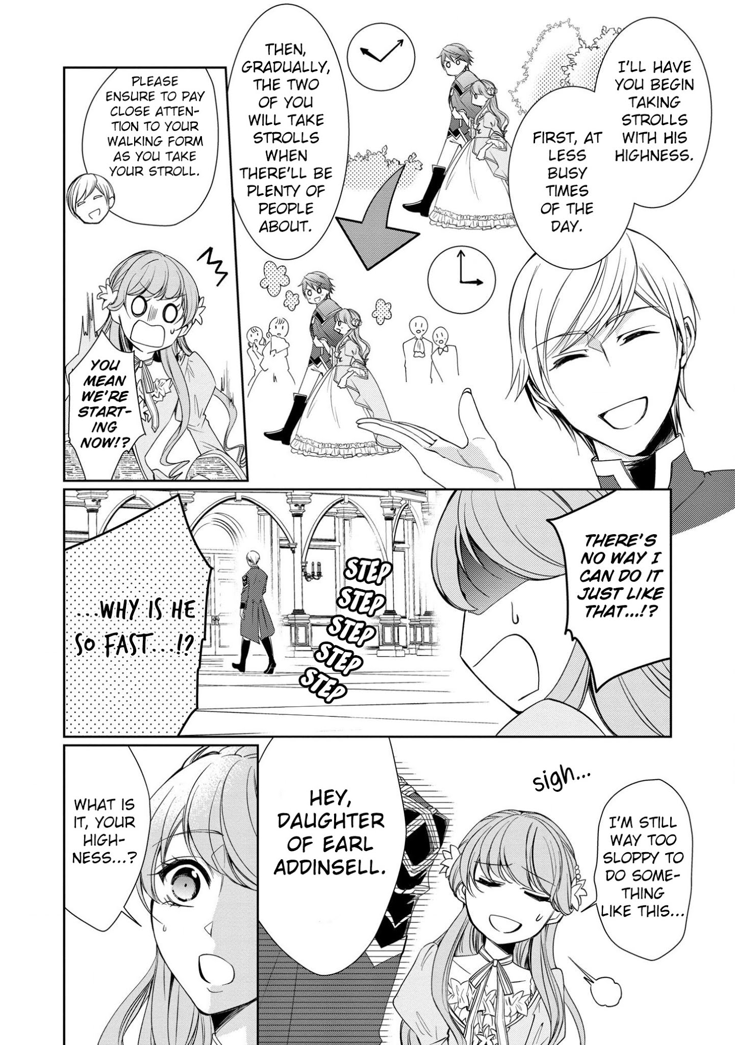 The Earl's Daughter was Suddenly Employed as the Crown Prince's Fiancée Chapter 3 page 8 - Chapter 3