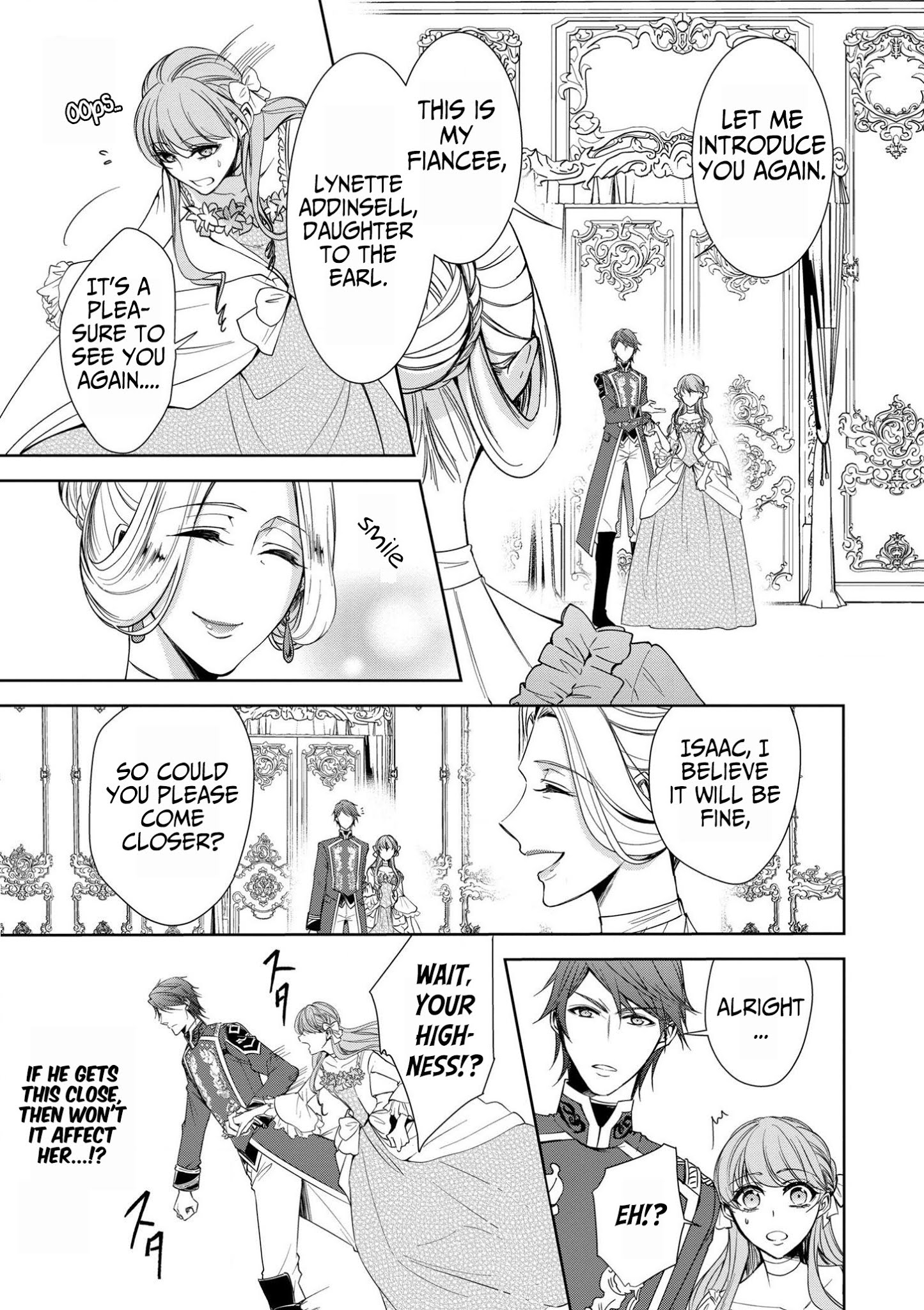 The Earl's Daughter was Suddenly Employed as the Crown Prince's Fiancée Chapter 4 page 5 - Chapter 4