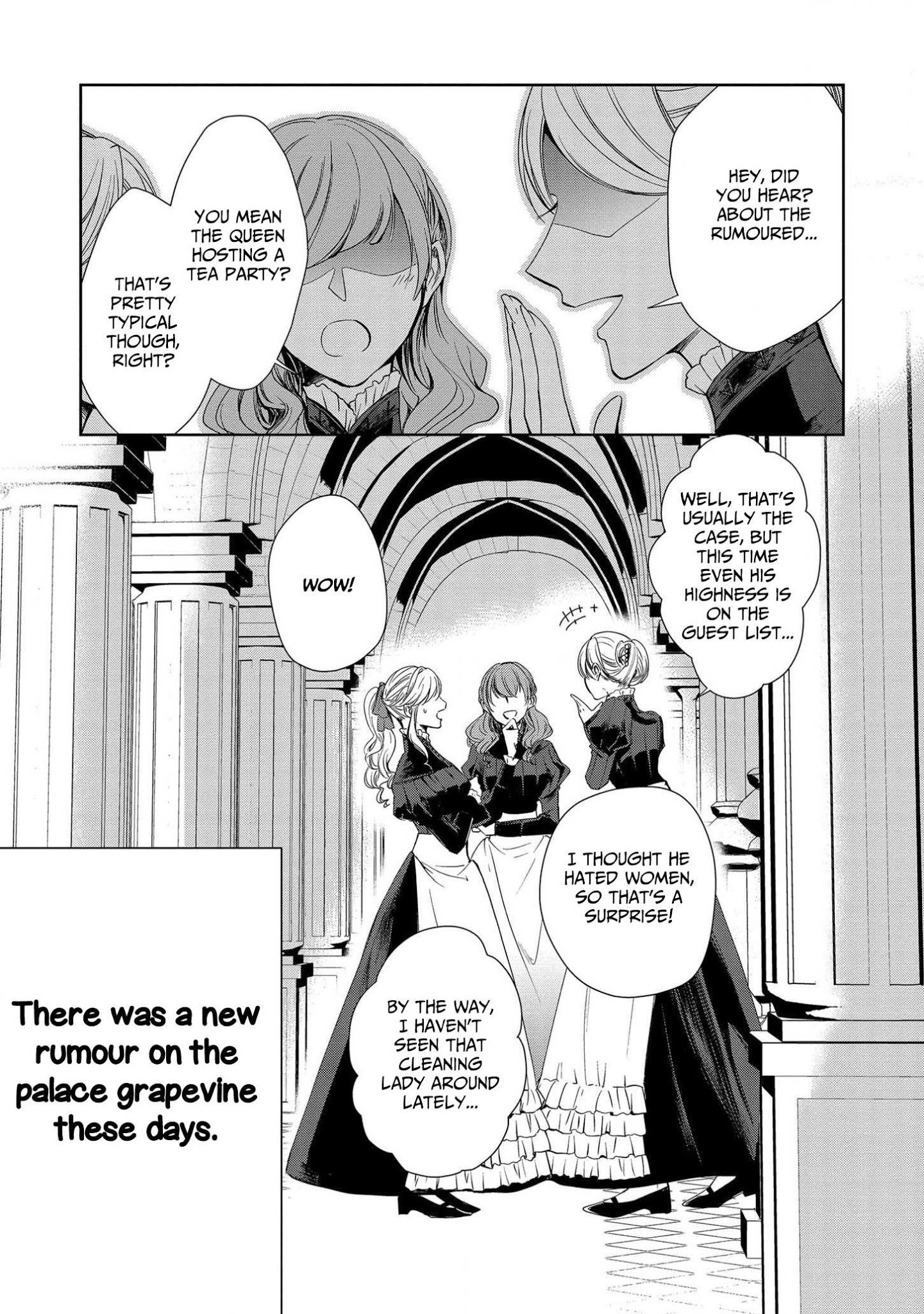 The Earl's Daughter was Suddenly Employed as the Crown Prince's Fiancée Chapter 5 page 1 - Chapter 5