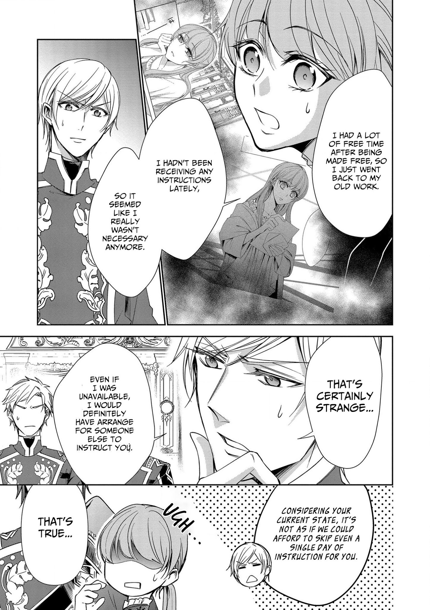 The Earl's Daughter was Suddenly Employed as the Crown Prince's Fiancée Chapter 6 page 22 - Chapter 6