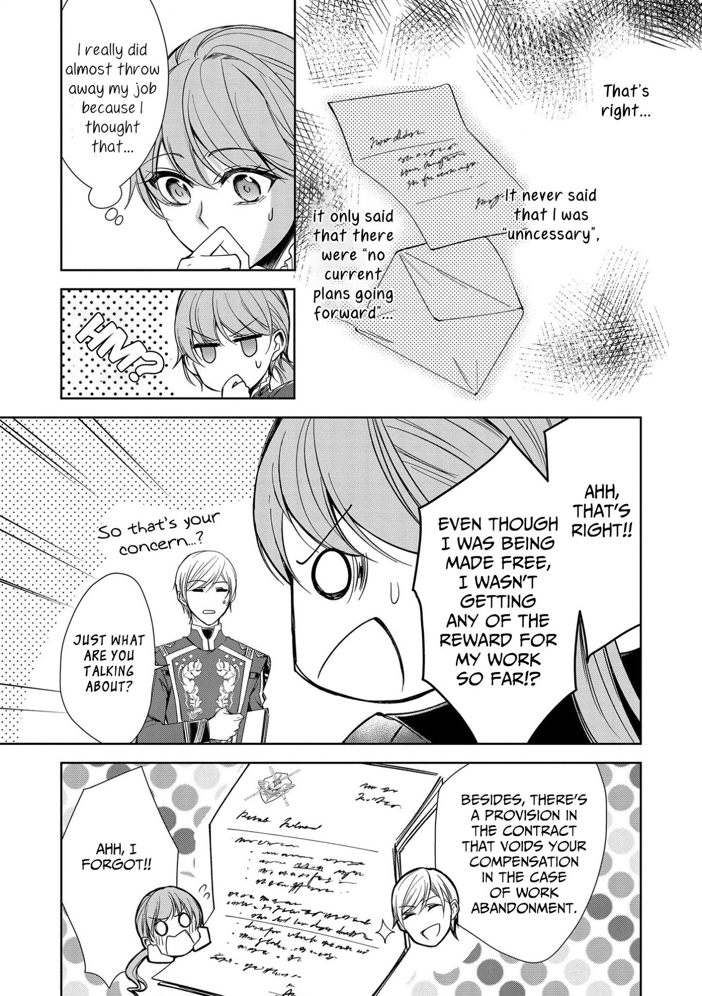 The Earl's Daughter was Suddenly Employed as the Crown Prince's Fiancée Chapter 6 page 24 - Chapter 6